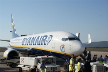 lietadlo spoločnosti Ryanair