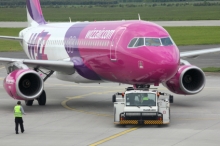 lietadlo spoločnosti WizzAir